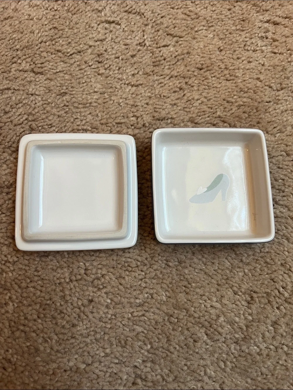 NWT Disney Cinderella’s Castle Ceramic Jewelry Box